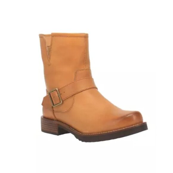 Dingo Women's Casey Boots in Camel Size 7M Leather - Picture 1 of 16